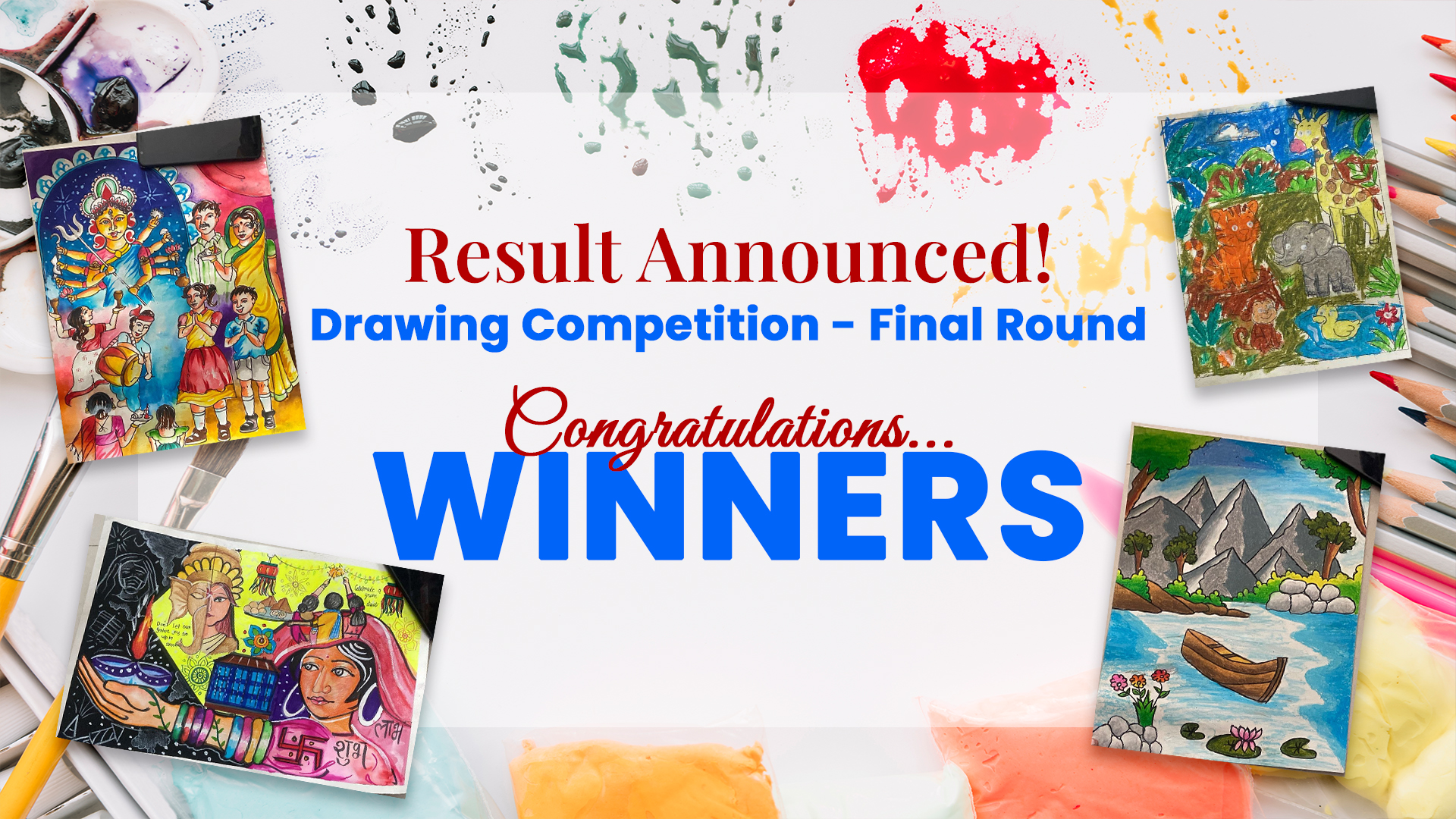 Winners of Drawing Competition - Final Round